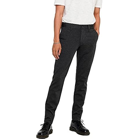 Pantalon Only & Sons gris foncé Cover