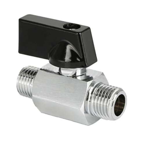 Mini robinet à tournant sphérique pour étanchéité tuyau air eau 3/8