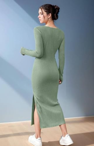 Image of KOTTY Women's Flowy Midi Round Neck Plus Size Dress