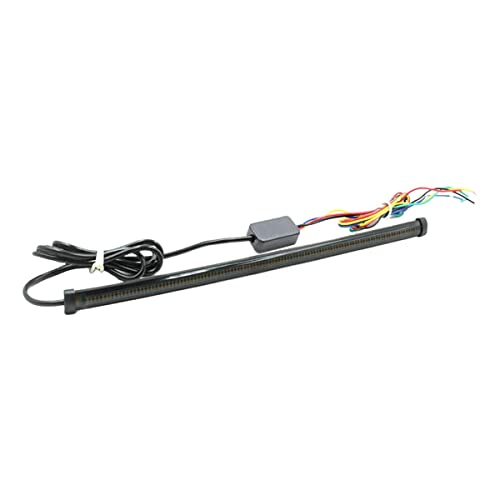 Feu arrière de moto LED étanche MACHSWON avec clignotant intégré de 20cm