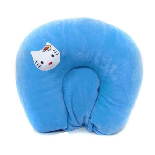 Image of Mustard Seed Pillow for New Born Baby, Ideal for Round Head Shaping Seed Pillow with Foam Cotton Cover for 0 to 12 Months Babies (Seed)
