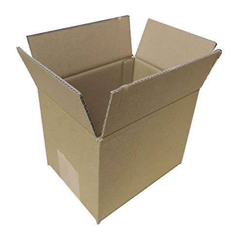200x Economy Shipping Postal Packing Double Wall Printed Shipping Cardboard Boxes 200mmx150mmx160mm