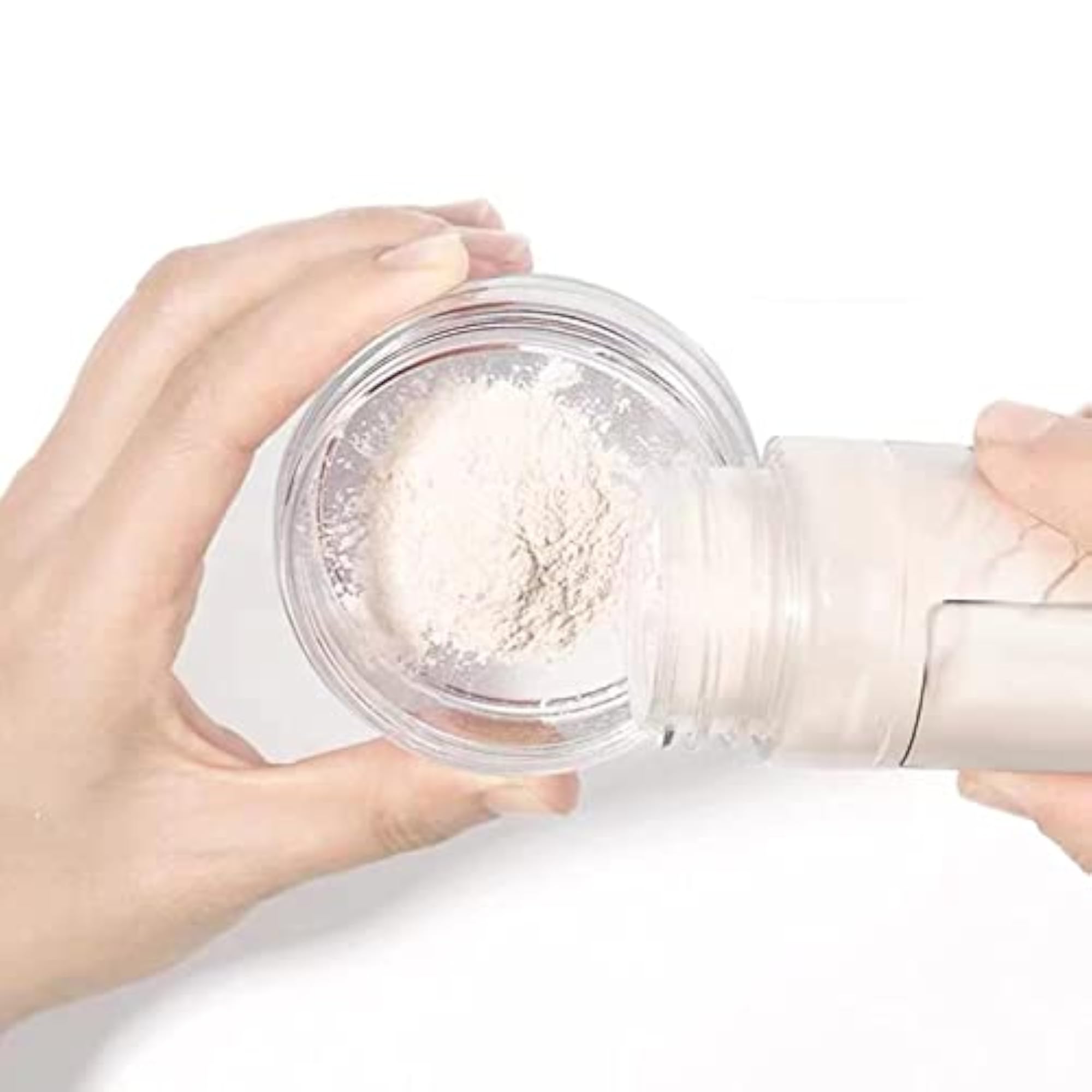 Makeup Powder Container with Flip Lid, 20G Refillable Jar