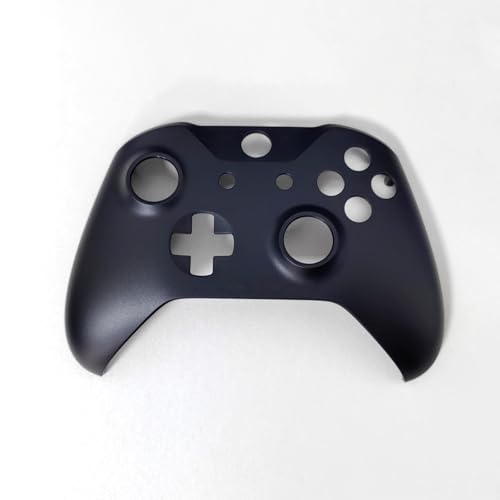 Image of Hzxkqmil Replacement Full Housing Shell Kit for Xbox One X /S Controller | DIY Faceplate Case Front Cover Back Shell Middle Frame Side Rails Buttons Accessories for Xbox One S /X Controller 1708, Black