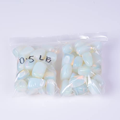 Image of 1 /2LB Large Tumbled Stone Specimen Collection Pocket Worry Healing Crystal