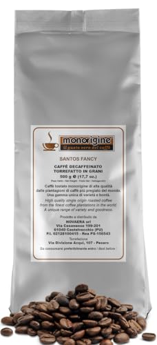 Santos Fancy - Café en grano descafeinado (500 g)