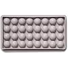 LEVO Gummy and Candy Molds - 3mL Silicone Gummy Trays with Dry-Erase Lid - Set of 2 - Non-Stick Silicone Candy and Chocolate Molds - For Your LEVO Herbal Oil Infusion - Makes 64 Round Gummies