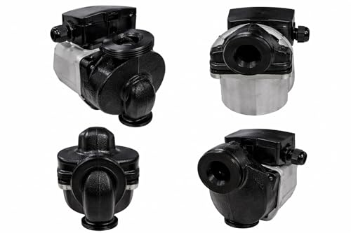 Wilo RS 25/6 3P, Hocheffiziente Heizungspumpe, Nassläufer-Umwälzpumpe, Baulänge 130mm, G 1 1/2