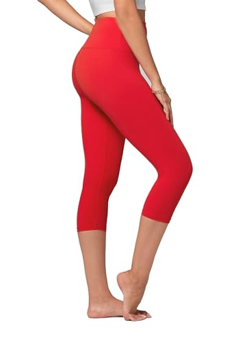 Image of Conceited High Waisted Ultra Soft Leggings for Women - Full Length, Capri Length and Biker Shorts - Available in Plus Size
