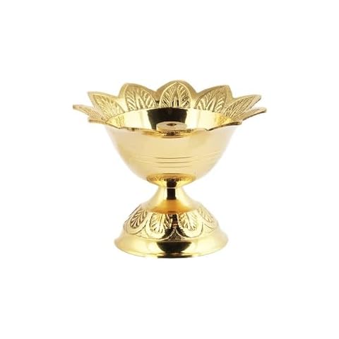 Shubhkart Lampe à huile en laiton Cover