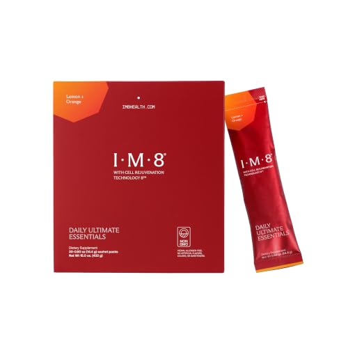 IM8 Daily Ultimate Essentials Powder Lemon & Orange 30 Packets
