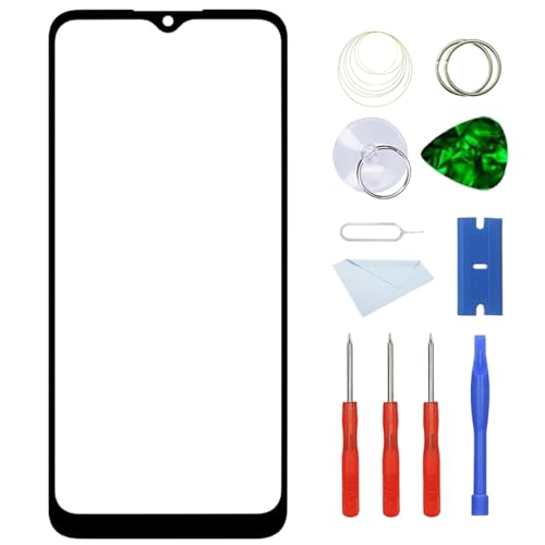 MovTEK Pantalla Repuesto Cristal Tactil Frontal +OCA Compatible con Xiaomi Redmi A1 / A1+ A1 Plus/ A2 / A2+ A2 Plus con Kit de Herramientas -6.52'