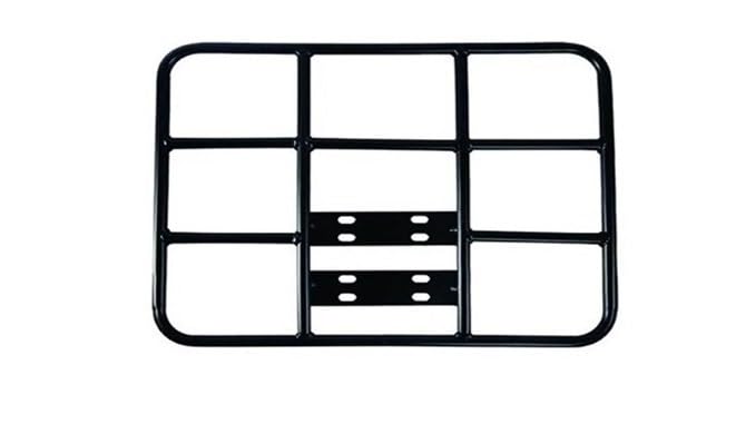 Porte-bagages moto support étagère d'extension allongée élargie pour fixation bagages arrière
