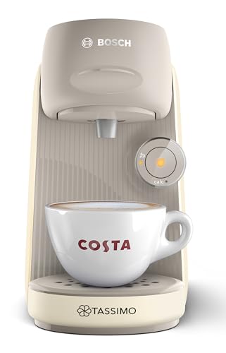 Tassimo by Bosch Finesse Friendly Pod Coffee Machine TAS167PGB Cream
