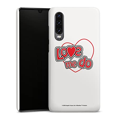 DeinDesign Coque Compatible avec Huawei P30 Étui Housse Love Me Do The Beatles Musique - Les Beatles, Paul McCartney, John Lennon, RIngo Starr, George Harrison DeinDesign Coque Compatible avec Huawei P30 Étui Housse Love Me Do The Beatles Musique