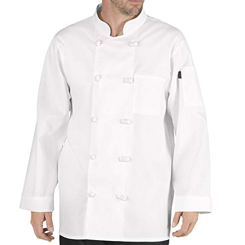 Chef Code Executive Chef Coat Italian Design (4XL, White)