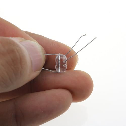 Set 300 piezas cuentas triple agujero para pesca miniatura 6