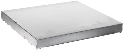 Image of Justrite 29935 SpillSlope Galvanized Steel Shelf, 13-3 /8 inch Width x 13 inch Depth, for 4 Gallon Safety Cabinet