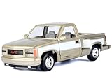 1992 Sierra GT Pickup Truck Gold Metallic with White Sides American Classics Series 1/24 Diecast Model Car by Motormax 73204GLD