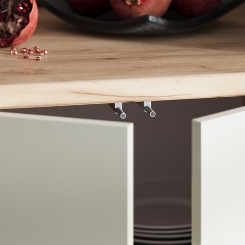 Vicco Mueble de Cocina R-Line, Beige, 240 cm, ET Roble - imagen 6