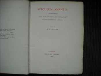 Speculum Amantis: Love Poems