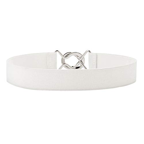 Syuer Women Stretchy Skinny Waist Belt Simple Style Elastic Belt for Jeans Dresses - Image 3