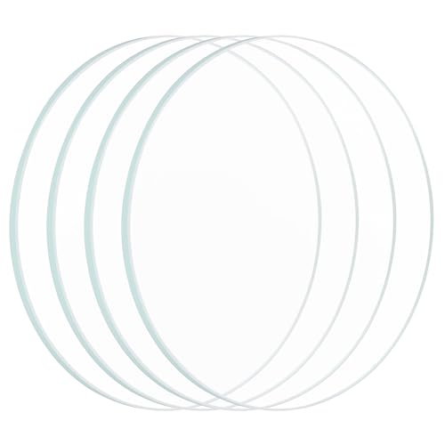 Lentille LED 5.5cm haute transparence avec bords polis pour une diffusion de lumière homogène