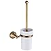 Produktbild Leikance WC-Bürstenhalter, europäischer Stil, Antik-Bronze, Wandmontage, Messing, Badezimmer-Zubehör