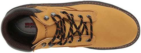 Wolverine Men's Raider DuraShocks Insulated 6 Inch Soft Toe Construction Boot, Wheat, 8.5 | Image 4