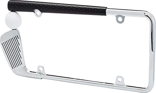 Cruiser Accessories 19509 Golf Club License Plate Frame, Chrome/Painted, Standard #TOP1