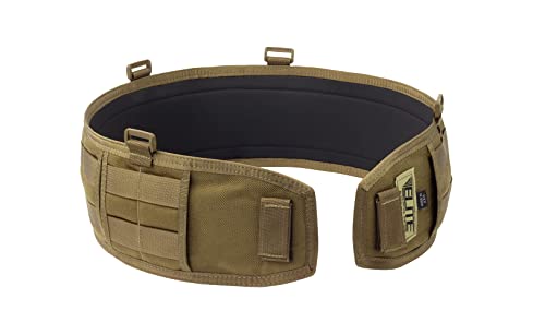 Elite Survival Systems Sidewinder MOLLE Battle Belt (COYOTE, MEDIUM)