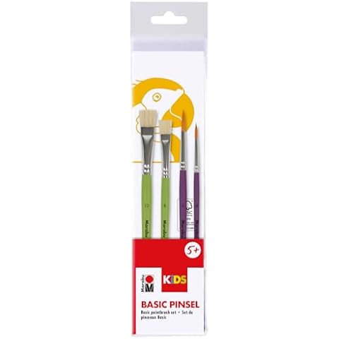 Marabu Kids Basic Brush Set for Ages 5+ Cover