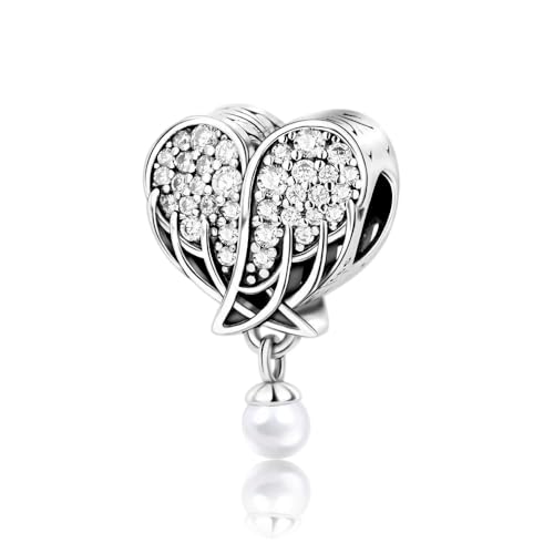 Image of ARTCHARM Ladybird Cat Bow Dragonfly Pendant 925 Sterling Silver with Enamal Good Luck Bead fit Bracelets Charms,Christmas Valentine Mother's Day Gift for Women Girls