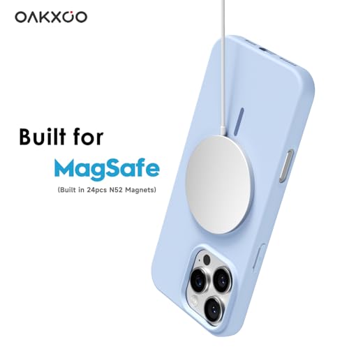 Coque MagSafe iPhone 16 Pro Max fine et magnétique oakxco