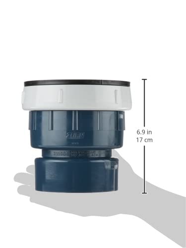 Miniatura 5 de EZ-PV4-SS - EZ PVC losa en drenaje de grado con colador de acero inoxidable de 5" y salida de 4"
