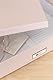 BIGSO SVERKER Dokumentenbox für Unterlagen im A3-Format – Schreibtischablage mit Deckel und Griff – Aufbewahrungsbox aus 100% recycelter Faserplatte und Papier in Leinenoptik – rosa