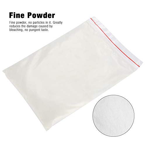 Hair Dye, Hair Fading Powder + 2 Bottle Oxygen Milk No Stimulation Bleach Powder Black Hair/Red Hair Bleaching Operation Is Easy #TOP1