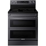 Samsung NE63A6751SG 6.3 Cu. Ft. Black Stainless Steel Smart Freestanding Electric Range