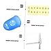 Toyvian 1Set Thumb Piano Accessory with Tuning Hammer Stickers Thumb Sleeves Cleaning Cloths for Beginners and Easy Learning