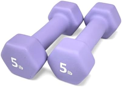 Juego de pesas de mano con revestimiento de neopreno