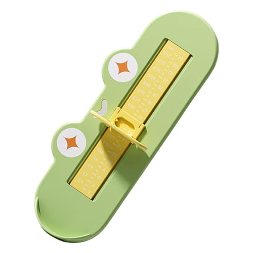 Dispositivo de medición de pies para niños, Sizer de zapatos para niños | Dispositivo de medición de pies precisos - SAPER SAZER, lindo calibre de pie de dibujos animados fácil de usar para viajar en
