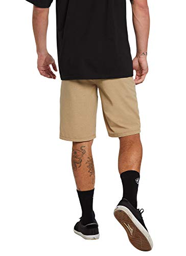 Image of Volcom Men's Kerosene 21 inch Hybrid Chino Shorts Quick-Dry Stretch Fabric