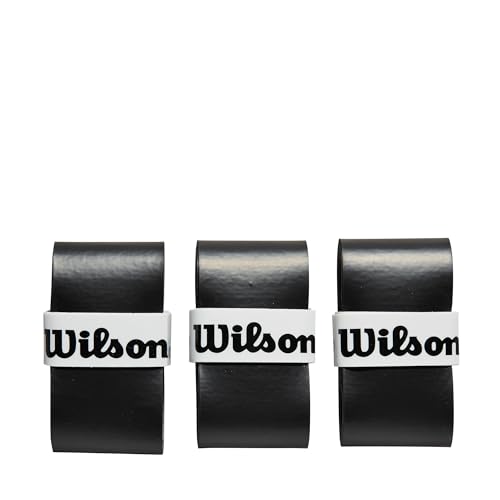 Wilson Padel Profile Surgrips pack de 3 noir pour vos matchs de padel d'été