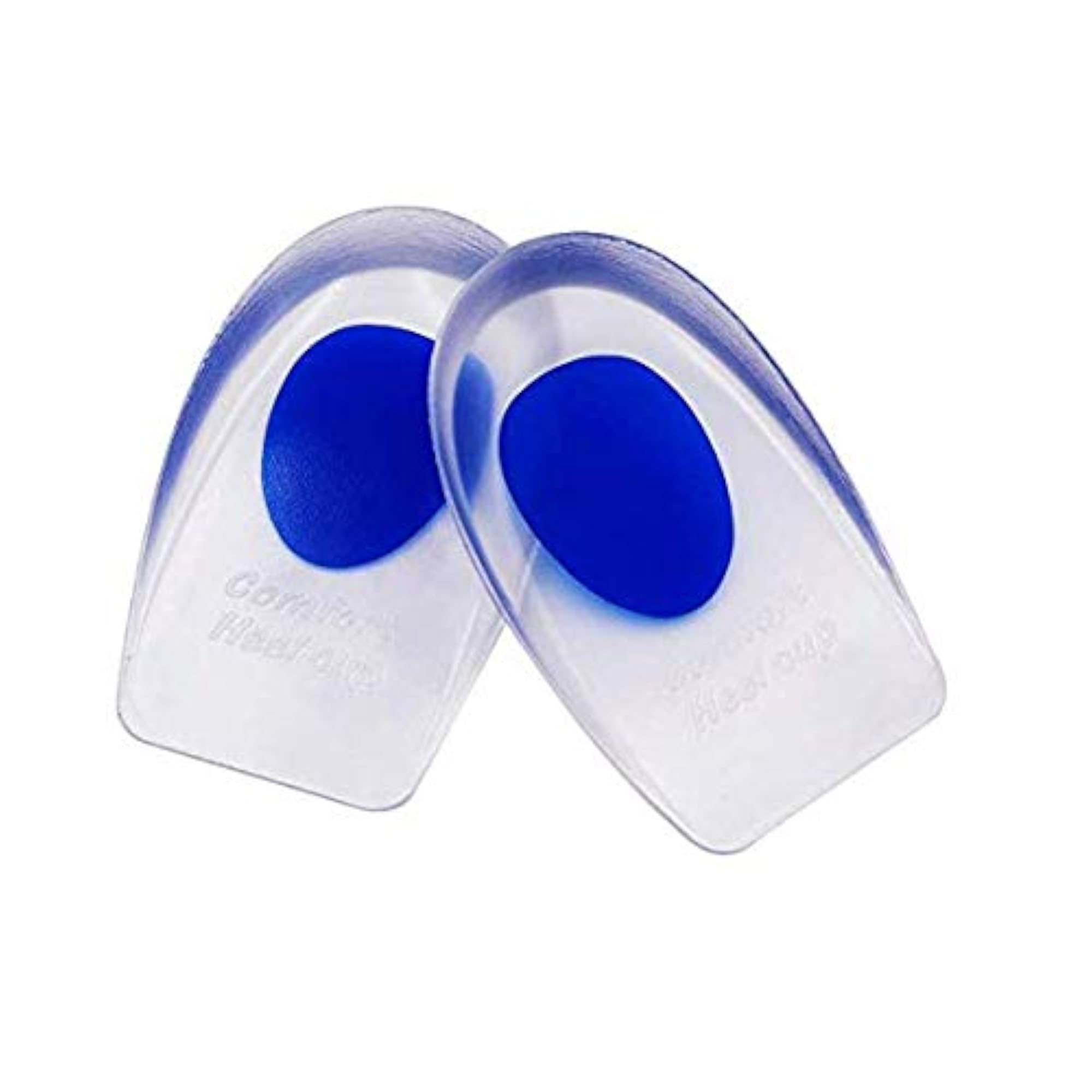 Silicone Gel Heel Cups for Heel Pain Relief, Shock Cushion