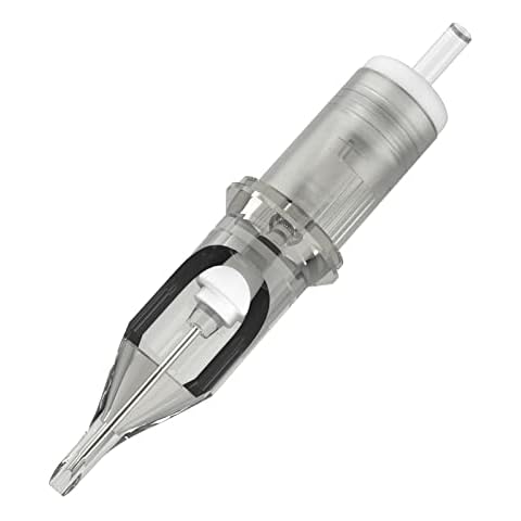 EZ Tattoo Cartridge Needles - 20Pcs #12 (5RL) Standard Round Liner Disposable Tattoo Needles Cartridges for Rotary Tattoo Machine Pen Gun - Revolution Cover
