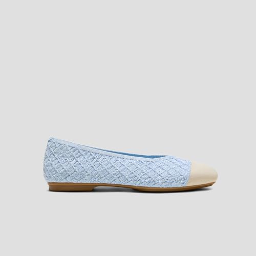 Image of VIVAIA Margot 3.0 Newly Upgraded Women's Ballet Flats Comfortable Square-Toe V-Cut Flats Casual Dress Washable Sustainable Shoes