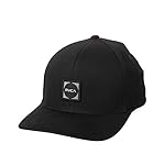 RVCA mens Flexfit Curved Brim Fitted HatHat