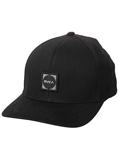 RVCA-mens-Flexfit-Curved-Brim-Fitted-HatHat RVCA mens Flexfit Curved Brim Fitted HatHat - Image 1