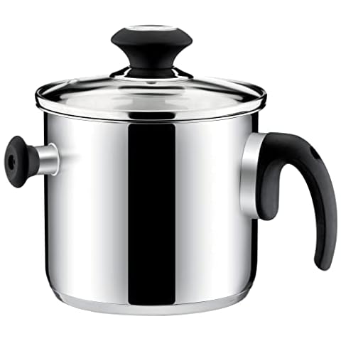 Tescoma doppelwandiger Simmertopf mit Deckel und Überdruckventil Cover