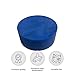 4.500 (4-1/2 inch) x 1.75 inches Nylon 6 HS Plastic Round Rod Blue Durable Plastic Versatile Use DIY Metalwork Mechanical Industrial-Grade Material